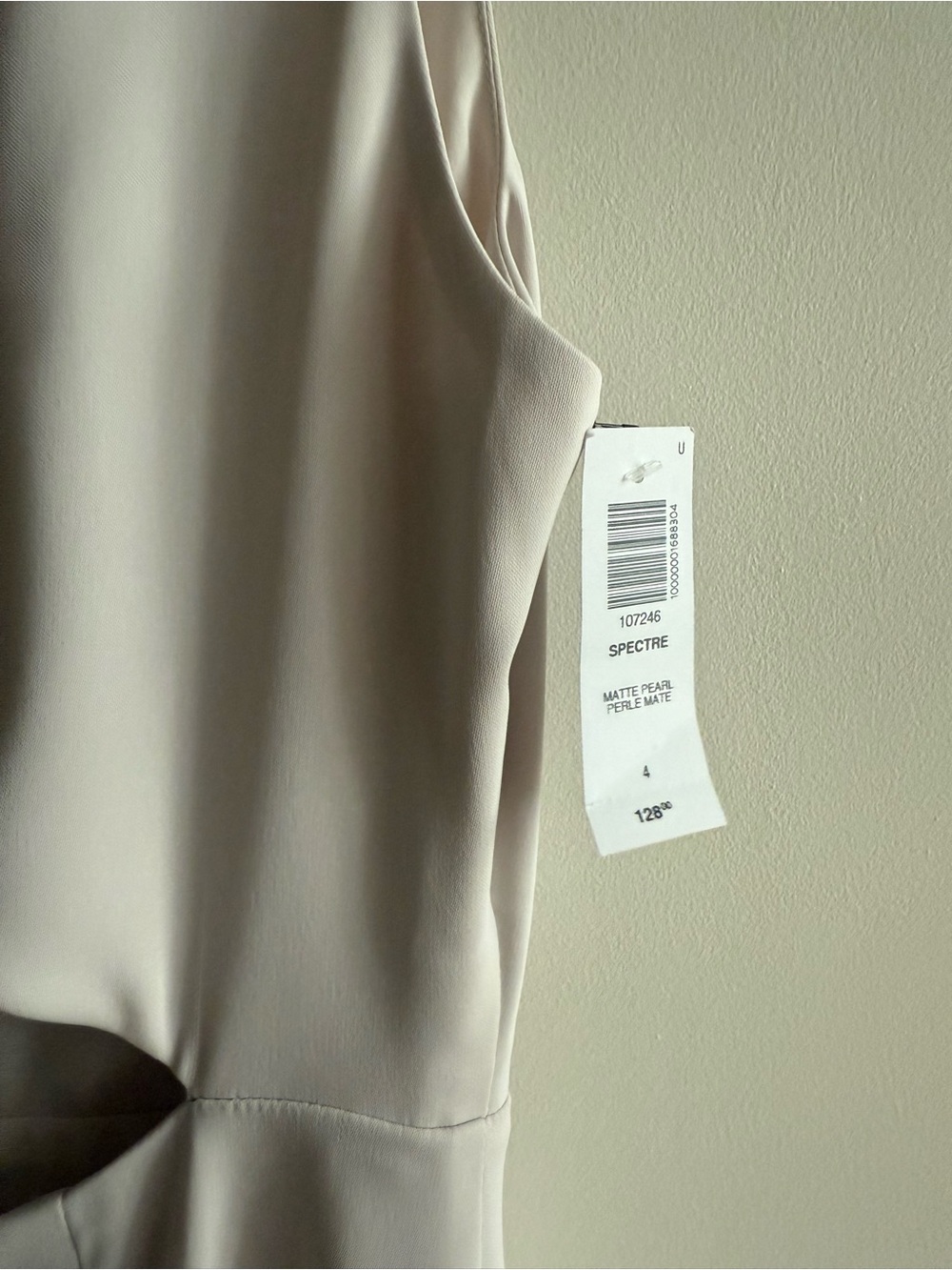 Aritzia Babaton Spectre Dress in Matte Pearl - Picture 10 of 12
